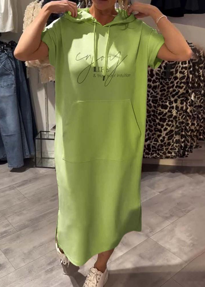 Céline | Robe décontractée à capuche