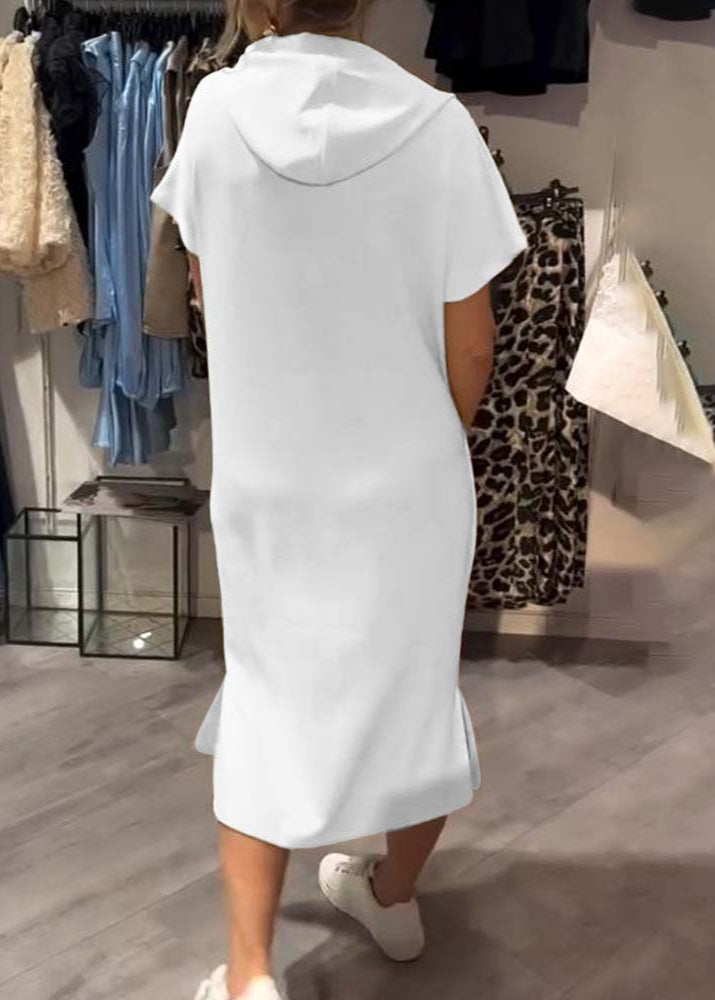 Céline | Robe décontractée à capuche