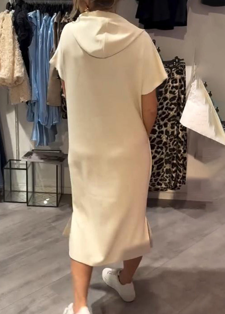 Céline | Robe décontractée à capuche