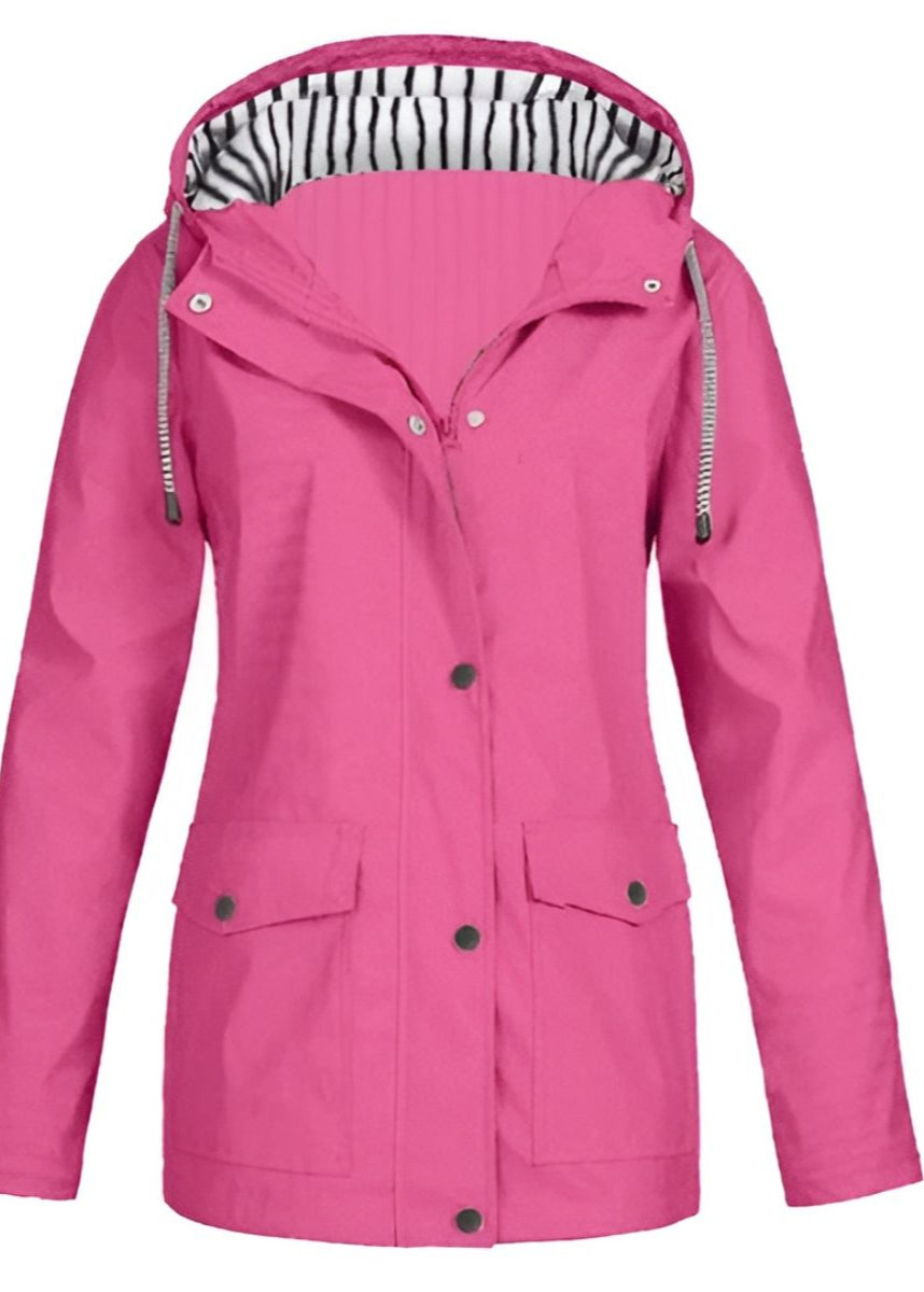 Édeline | Veste imperméable et coupe-vent élégante