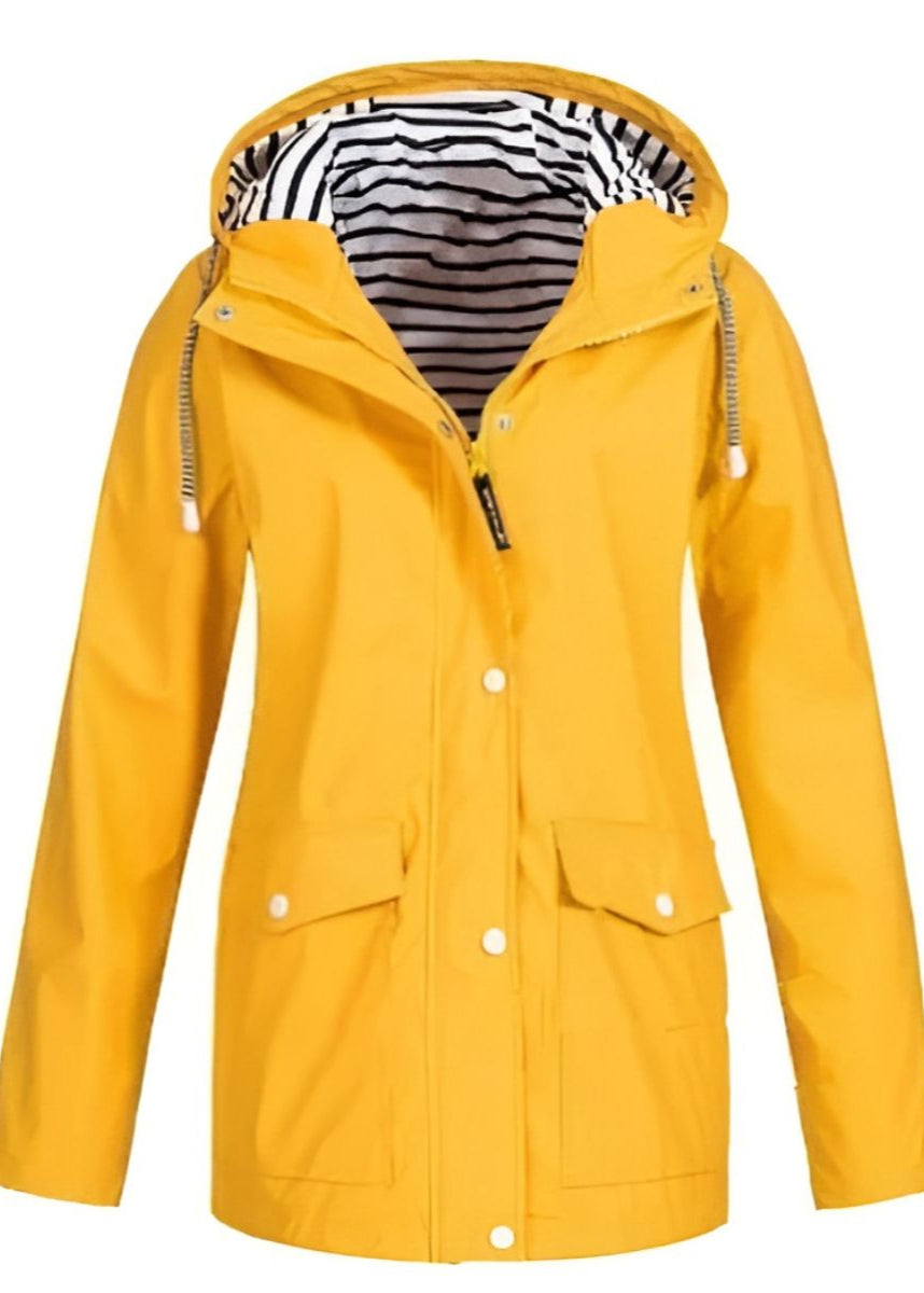 Édeline | Veste imperméable et coupe-vent élégante