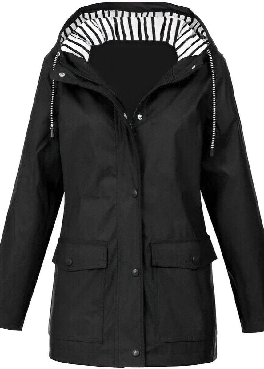 Édeline | Veste imperméable et coupe-vent élégante