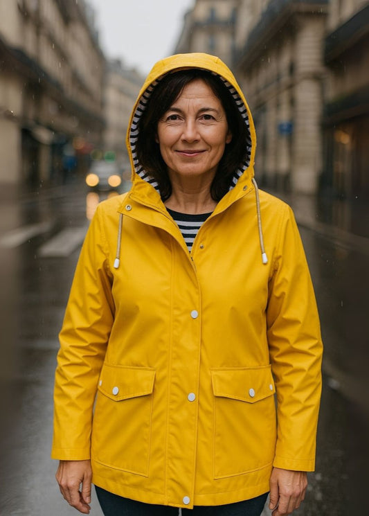 Édeline | Veste imperméable et coupe-vent élégante