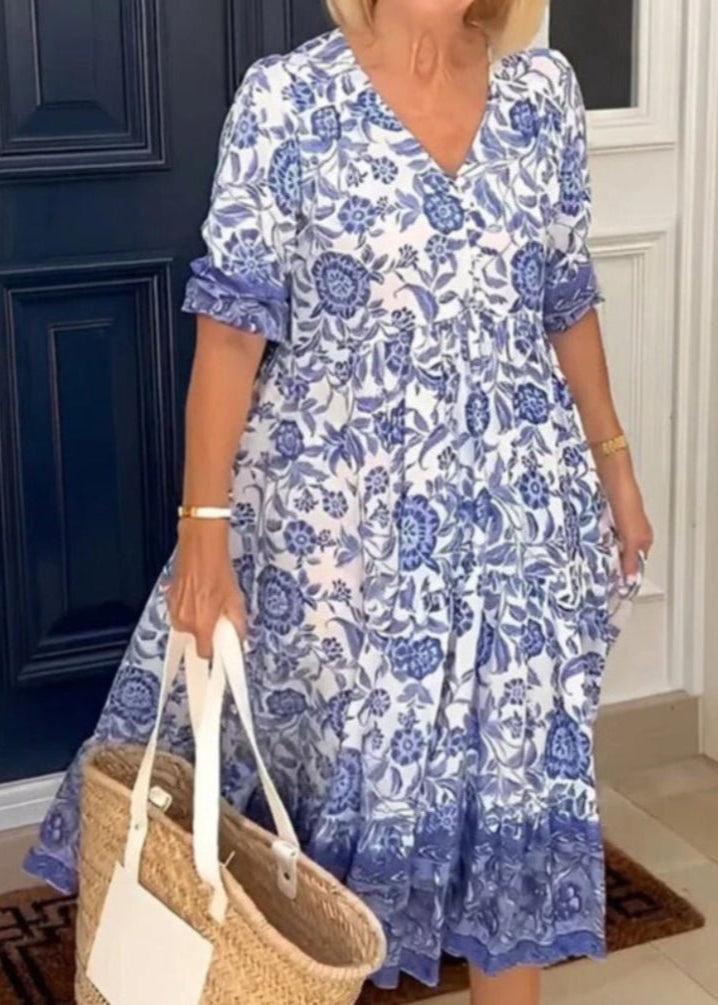 Lilou | Robe d’été confortable – Légère, féminine & élégante