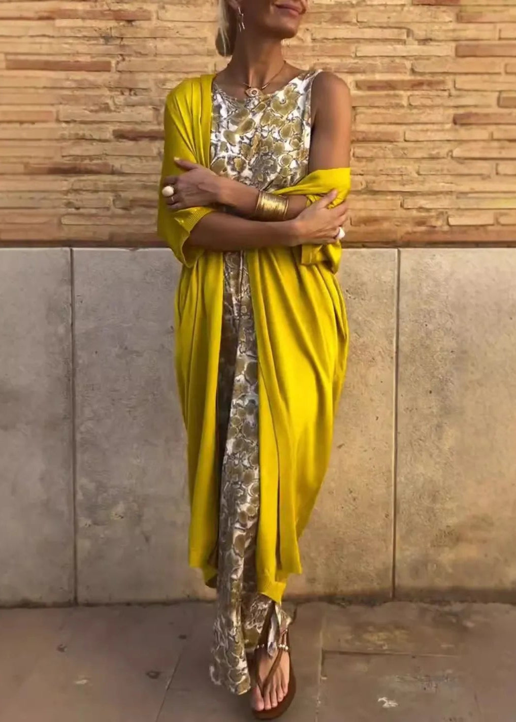 Florine | Ensemble de luxe aux couches élégantes