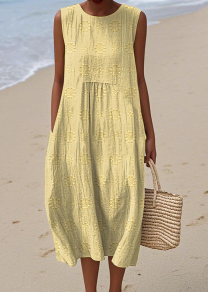 Éva | Robe en coton, simplicité raffinée