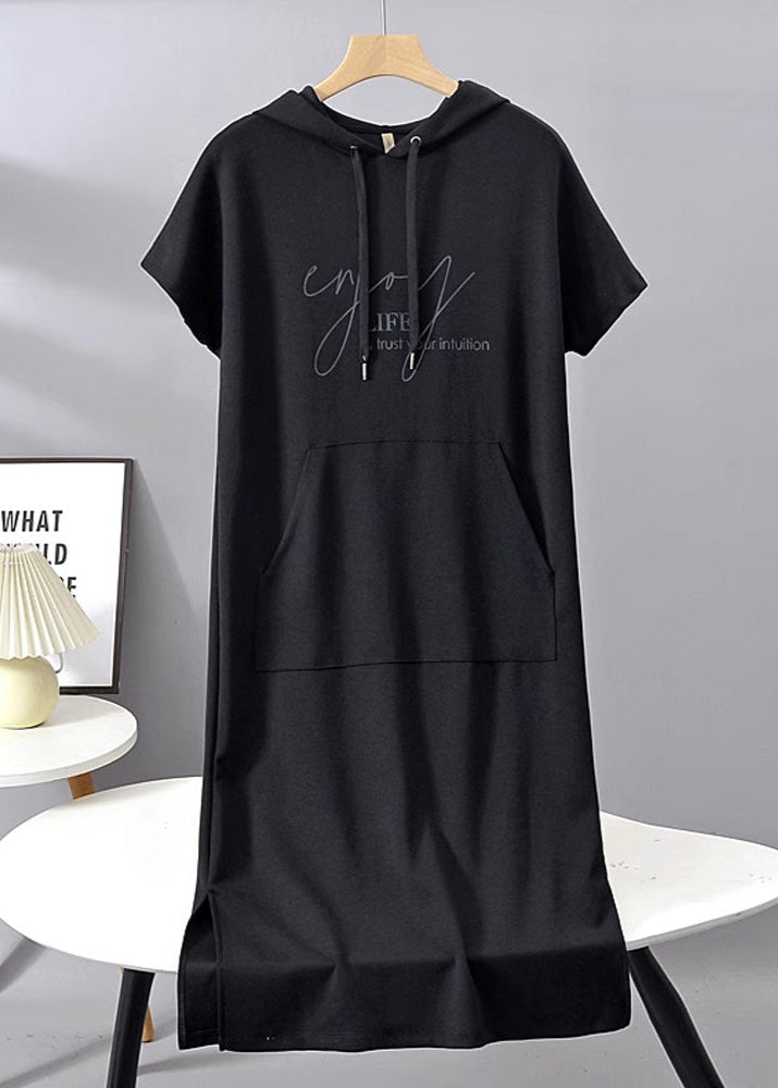 Céline | Robe décontractée à capuche