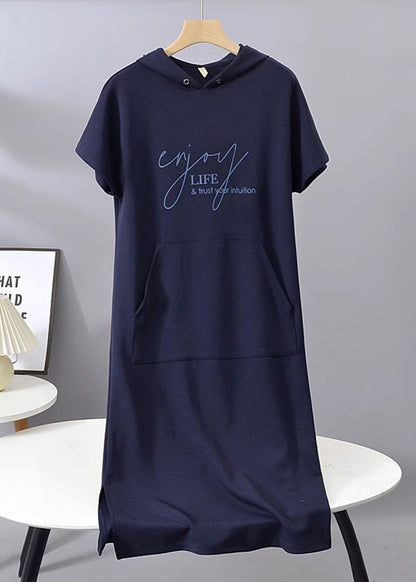 Céline | Robe décontractée à capuche