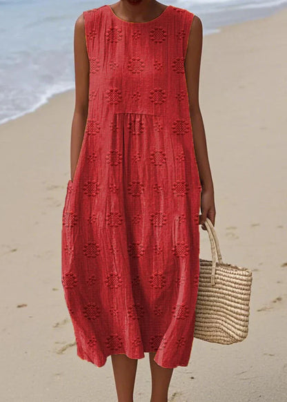 Éva | Robe en coton, simplicité raffinée