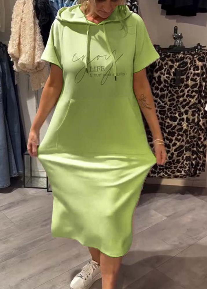 Céline | Robe décontractée à capuche