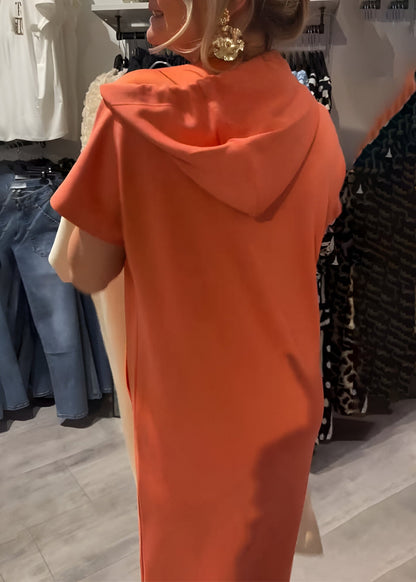 Céline | Robe décontractée à capuche