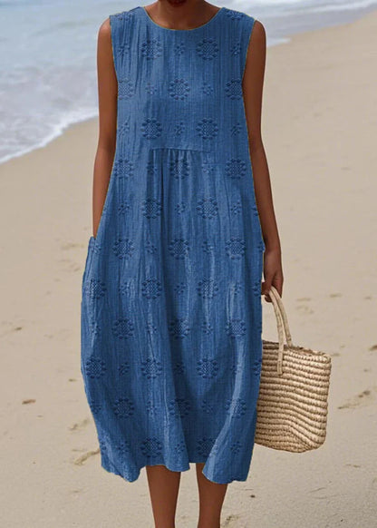 Éva | Robe en coton, simplicité raffinée