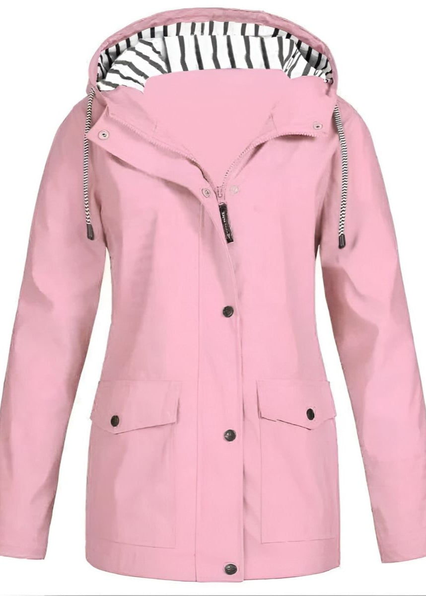 Édeline | Veste imperméable et coupe-vent élégante