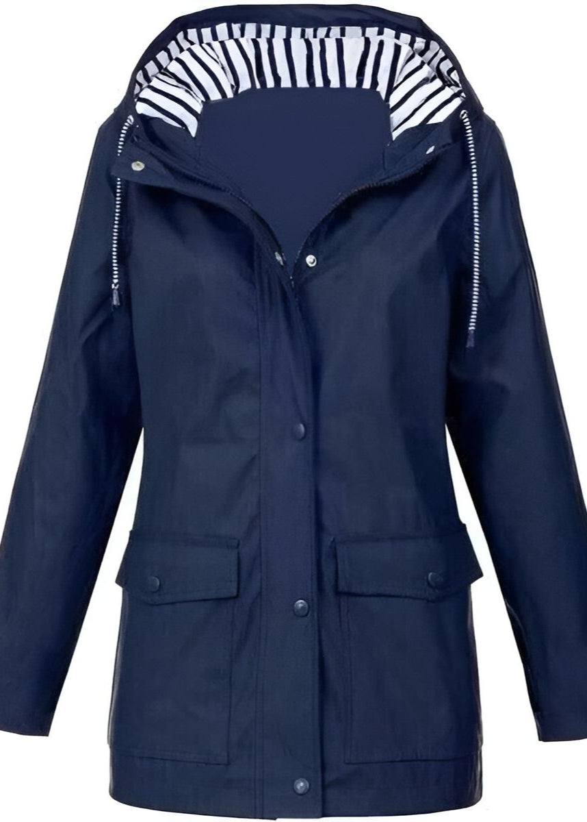 Édeline | Veste imperméable et coupe-vent élégante