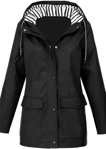 Édeline | Veste imperméable et coupe-vent élégante