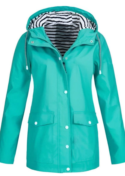 Édeline | Veste imperméable et coupe-vent élégante