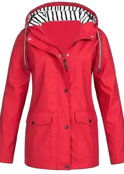 Édeline | Veste imperméable et coupe-vent élégante