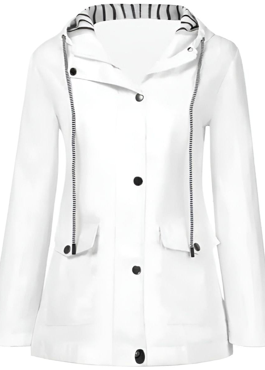 Édeline | Veste imperméable et coupe-vent élégante