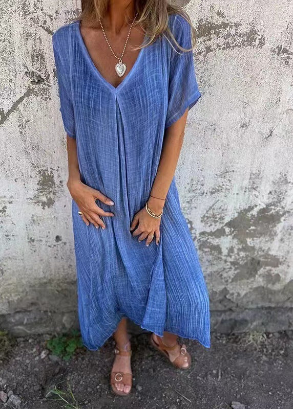 Marie | Robe confortable à col en V