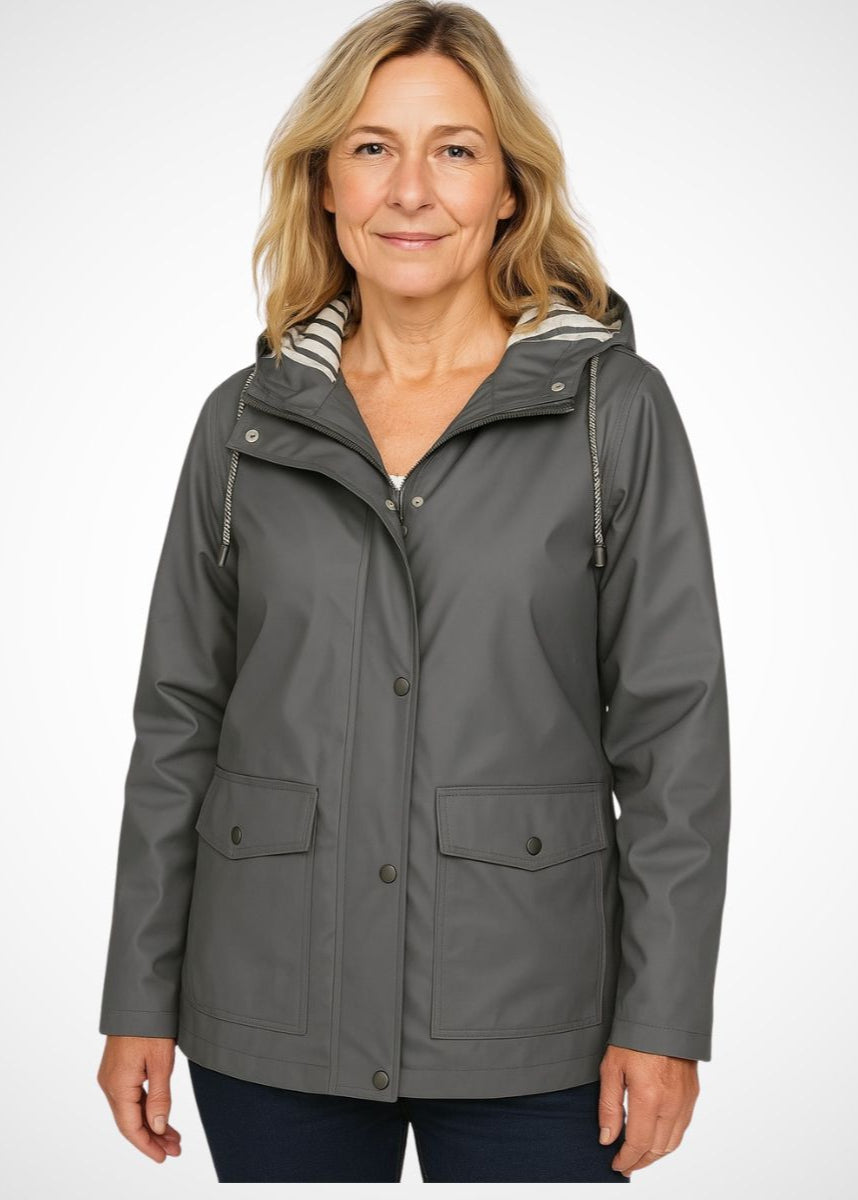 Édeline | Veste imperméable et coupe-vent élégante