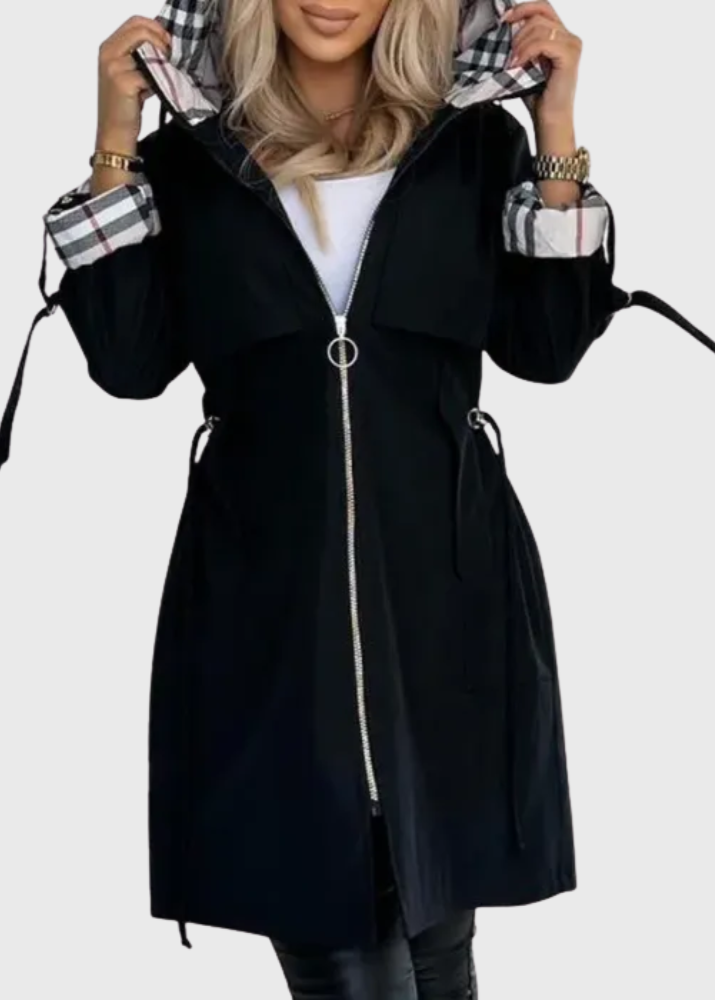 Sylvie | Manteau Doux à Fermeture Délicate