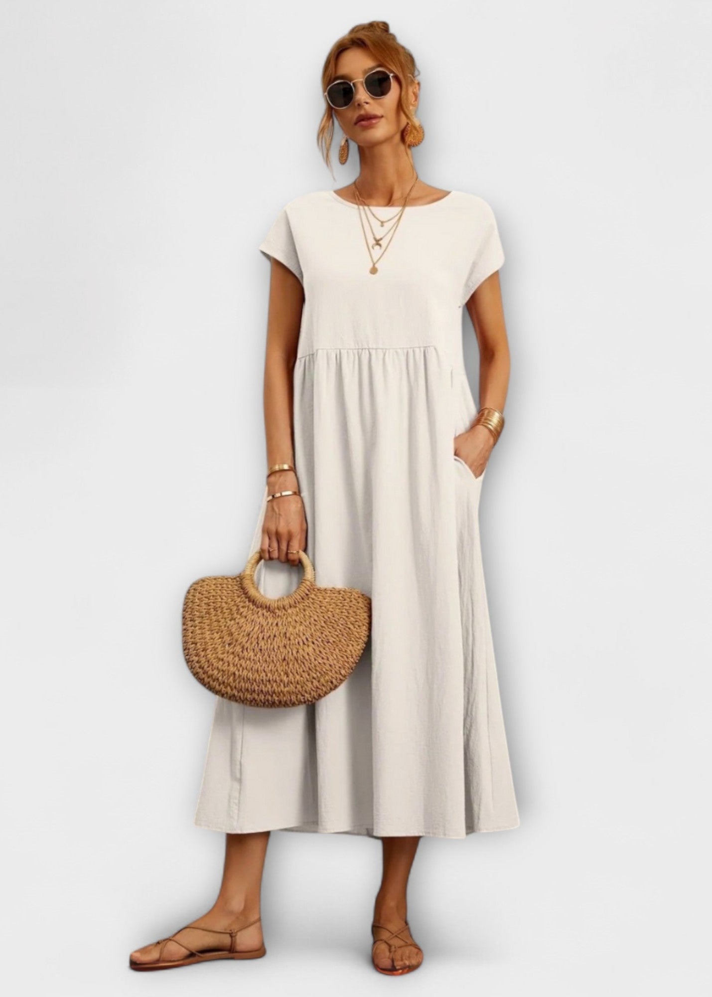 Camille | Robe légère et ensoleillée