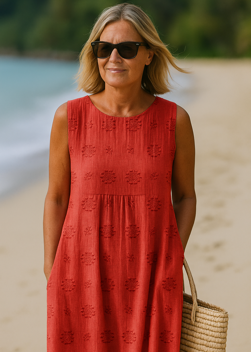 Éva | Robe en coton, simplicité raffinée