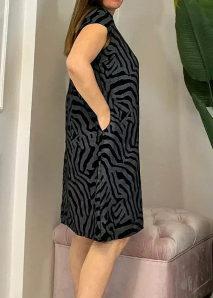 Lea | Robe d'été à col rond