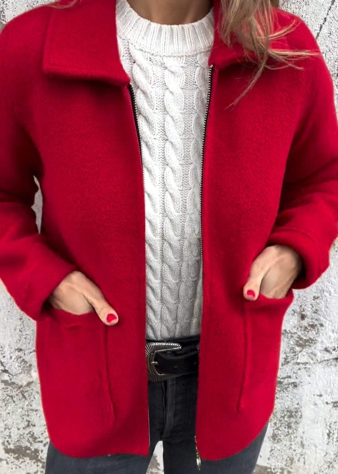 Élina | Cardigan Élégant en Laine